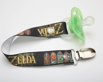 Geek Baby LEGEND OF ZELDA Clip for Dummy Pacifier