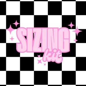 Press on nail sizing kit - short medium long | almond oval stiletto coffin square nails