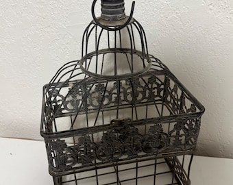 Vintage Decorative Rustic Bird Cage
