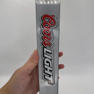 Coors Light Beer Tap Handle 12”