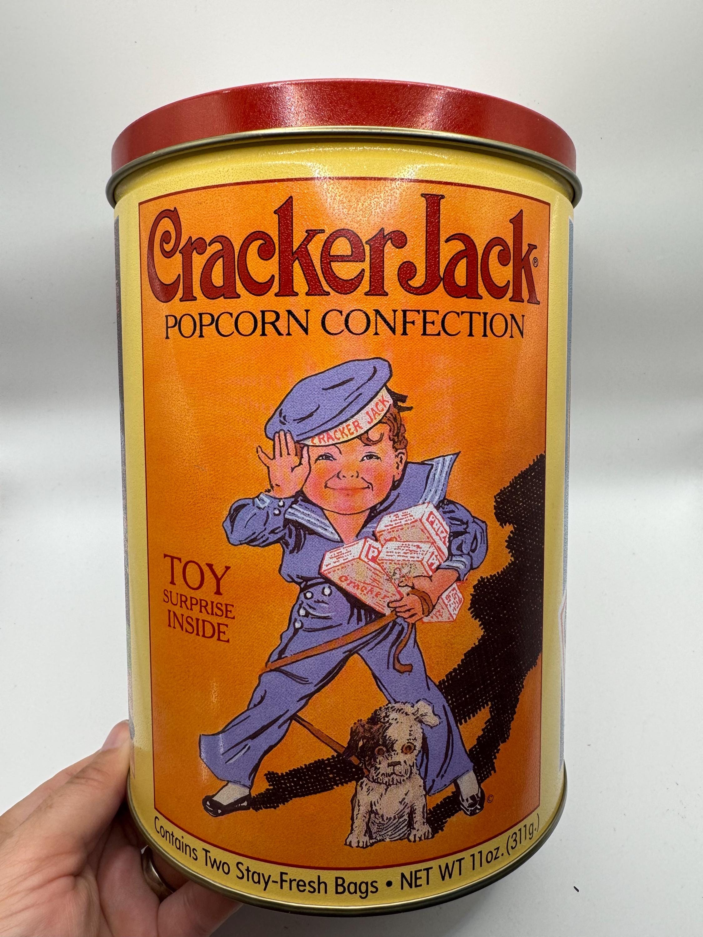 アンティーク缶　ヴィンテージ缶　大サイズ② Cracker Jack アンティーク缶 ヴィンテージ缶 大サイズ② Cracker Jack - メルカリ