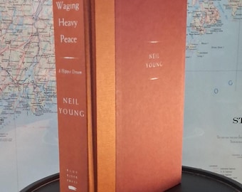Waging Heavy Peace: Neil Young 2012 Hard Cover Book Autobiography Missing DJ