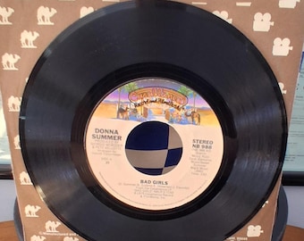 Bad Girls Donna Summer 1979 Disco Groove 45 RPM 7 " Vinyl Record Play Tested