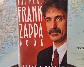 The Real Frank Zappa Hard Cover Book Autobiography DJ