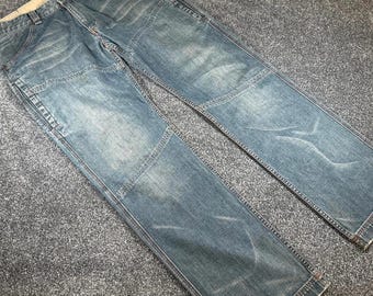 Vintage Mens Etienne Ozeki Dallas Fit Denim Jeans Japanese Style Y2K W36 L34