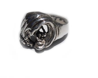Getting Barreled Surf Ring – Handmade Ocean Jewelry For Surfers