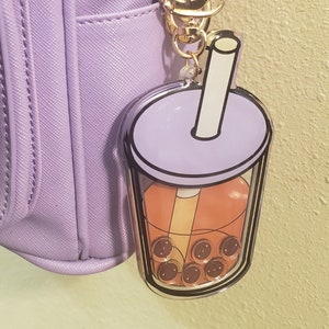 Kawaii Boba Tea Shaker Charm image 1