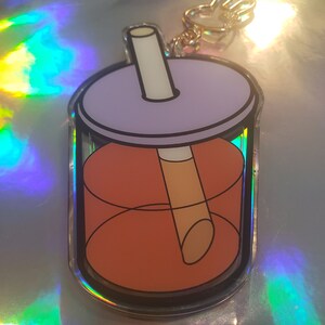 Kawaii Boba Tea Shaker Charm image 6