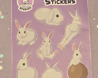 Bunny Sticker Sheet