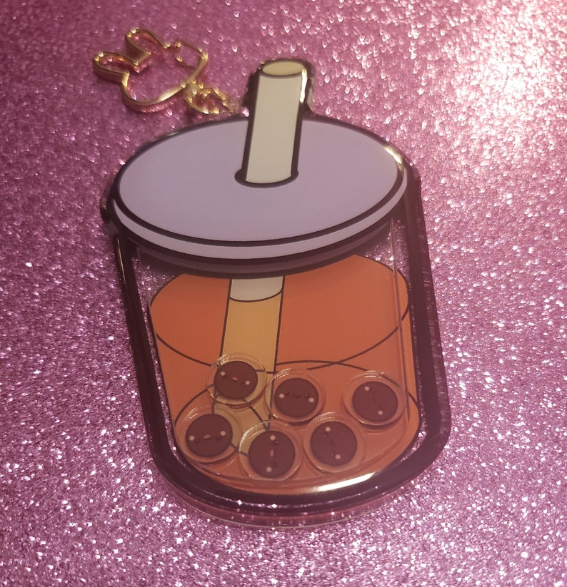 Kawaii Boba Tea Shaker Charm image 10