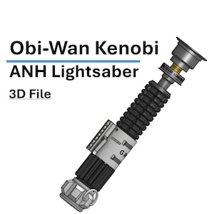 Star Wars Obi-Wan Kenobi Lightsaber (A New Hope) – 3D File