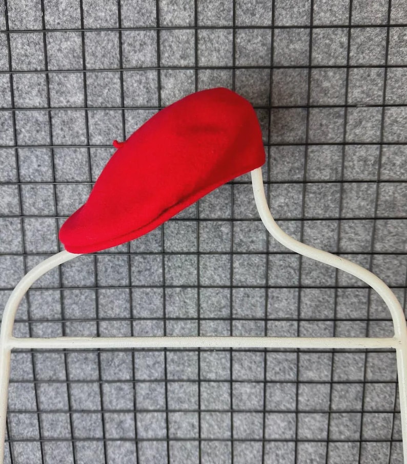 Gorro tipo boina Kangol de lana regular imagen 5