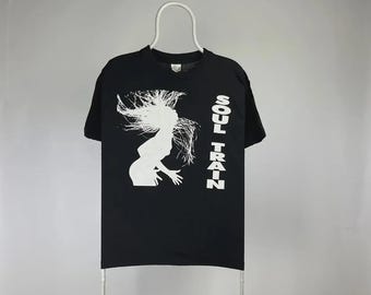 Vintage Soul train T-shirt tour tee size Medium 94