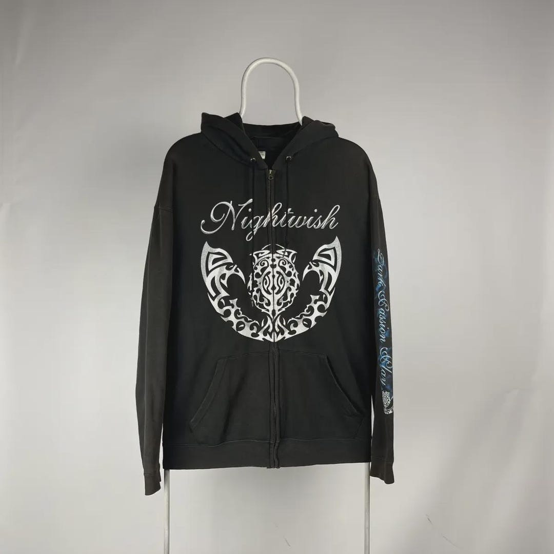Nightwish Dark Passion Play Zip Hoodie Y2k Faded Size Xlarge - Etsy