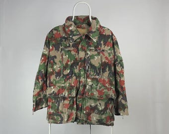 Old Swiss M70 TAZ 83 Alpenflage Camo Coat Jacket Switzerland
