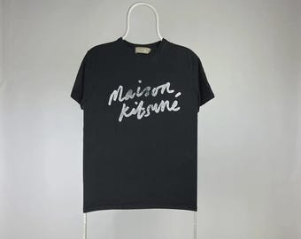 Maison Kitsune T-shirt logo size Small
