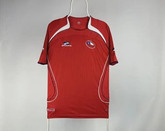 Chile home jersey 2007/2008 Rupert 8# size XLarge