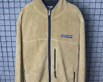 Ralph Lauren Polo Jeans Co Vintage Pile Fleece Jacket Size L