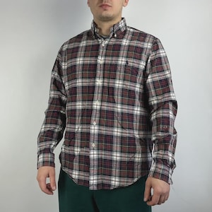 Mens Polo Ralph Lauren shirt nova check size Medium