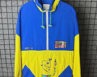 Kurtka Adidas surfing beach Hawaii vintage z lat 90., rozmiar L