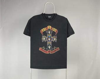 Guns N Roses Tshirt Appetite for Destruction y2k size Large