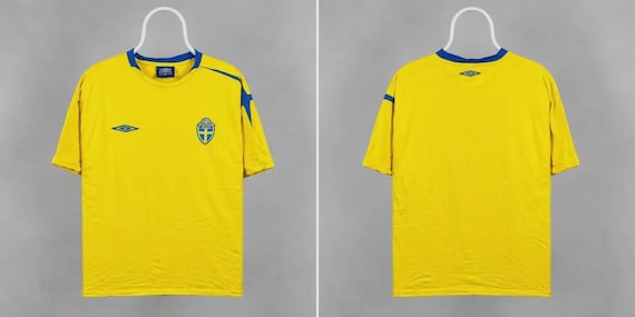 Umbro, Umbro Vintage Sweden Football Shirt Soccer Jersey