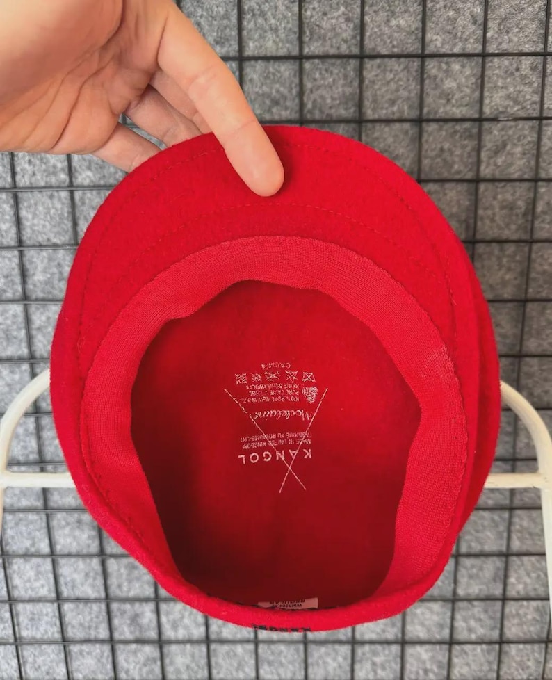 Gorro tipo boina Kangol de lana regular imagen 6