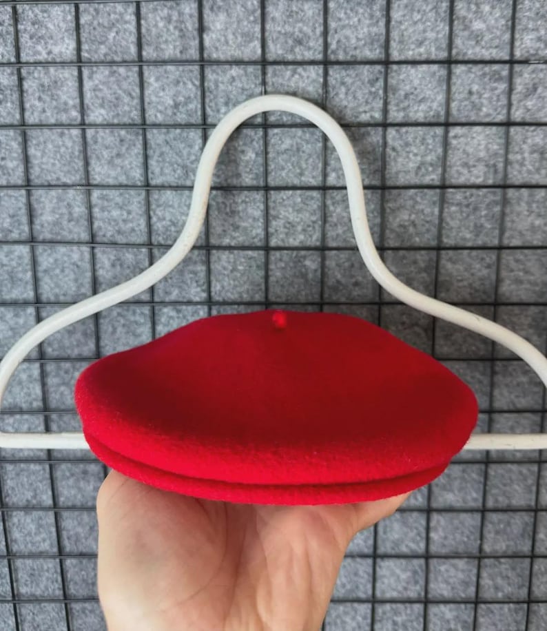 Gorro tipo boina Kangol de lana regular imagen 2