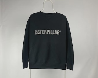 Bluza Caterpillar Y2K z haftowanym logo, rozmiar XL