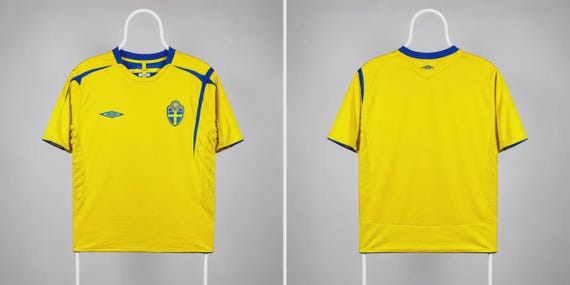 Umbro, Vintage Umbro Sweden Home Football Shirt 2007/09