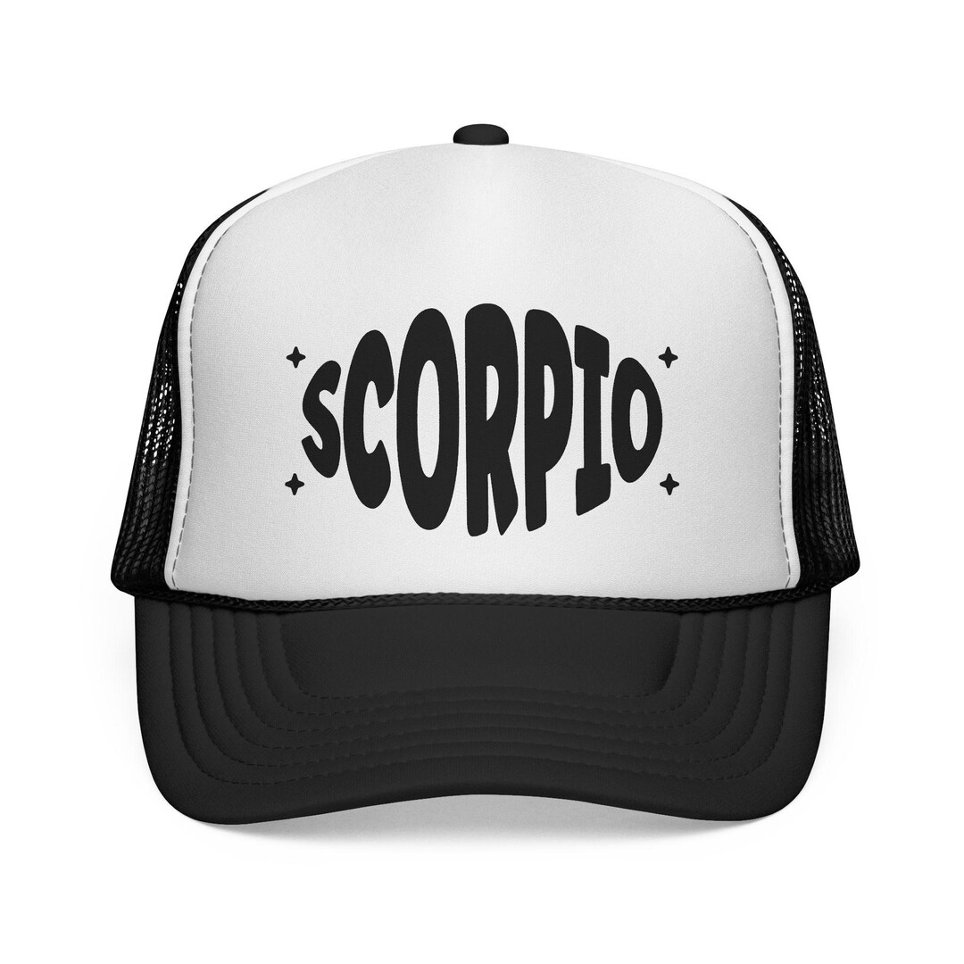 Star Sign Cap Scorpio Trucker Cap - Zodiac Style Hat for Astrology Lovers - Etsy