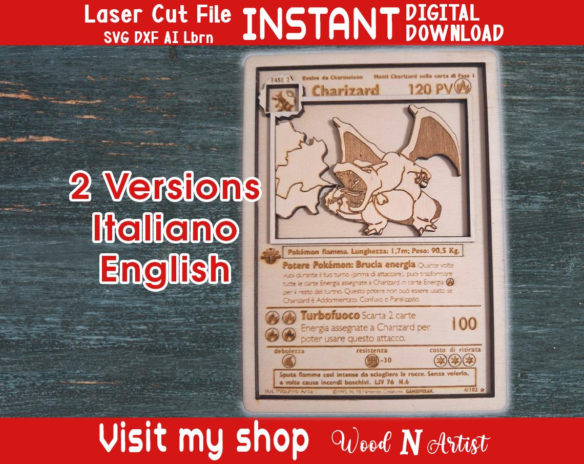 3d Pokemons Cards - Etsy