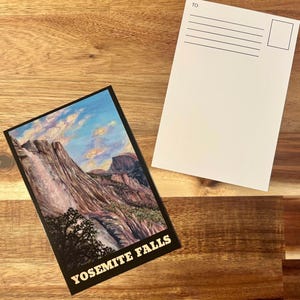 Carte postale/affiche Yosemite Falls
