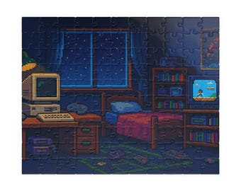 Pixelated Childhood Puzzle Because Therapy is Expensive and This Was Cheaper