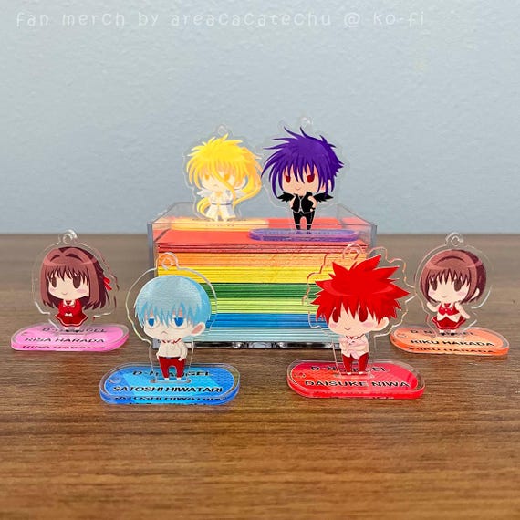 D.n.angel Chibi Acrylic Stand Keychains Anime Manga Standee