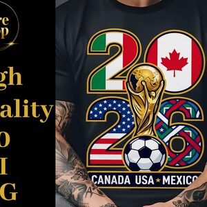 World Cup 2026 Soccer Host Cities T-Shirt: USA, Canada, Mexico Soccer Fan Tee