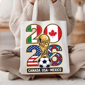 World Cup 2026 Soccer Host Cities T-Shirt: USA, Canada, Mexico Soccer Fan Tee