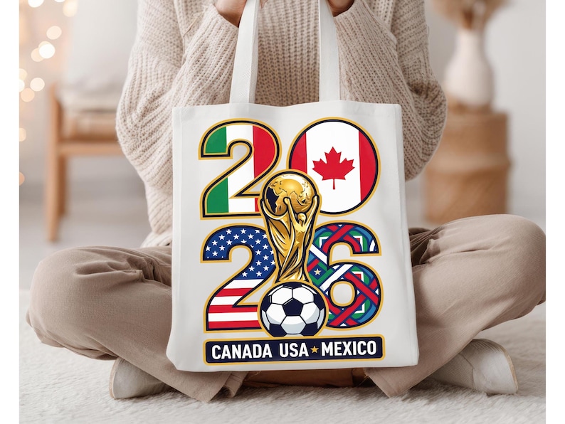 World Cup 2026 Soccer Host Cities T-Shirt: USA, Canada, Mexico Soccer Fan Tee
