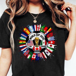 World Cup 2026 PNG, USA Canada Mexico png, Soccer World Tournament 2026 Design, USA Canada Mexico Football Fan png, World Soccer Graphic