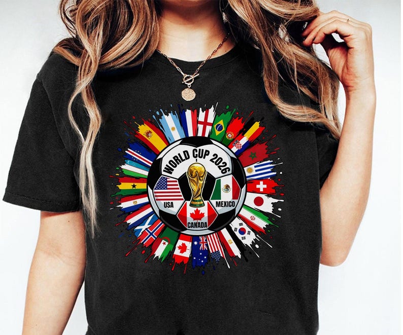 World Cup 2026 PNG, USA Canada Mexico png, Soccer World Tournament 2026 Design, USA Canada Mexico Football Fan png, World Soccer Graphic