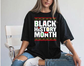 Mes de la Historia Negra PNG, Diseño Afrocéntrico de Historia Negra, Gráfico de Cita del Orgullo Negro, Patrón Africano PNG, Descarga Digital de Excelencia Negra