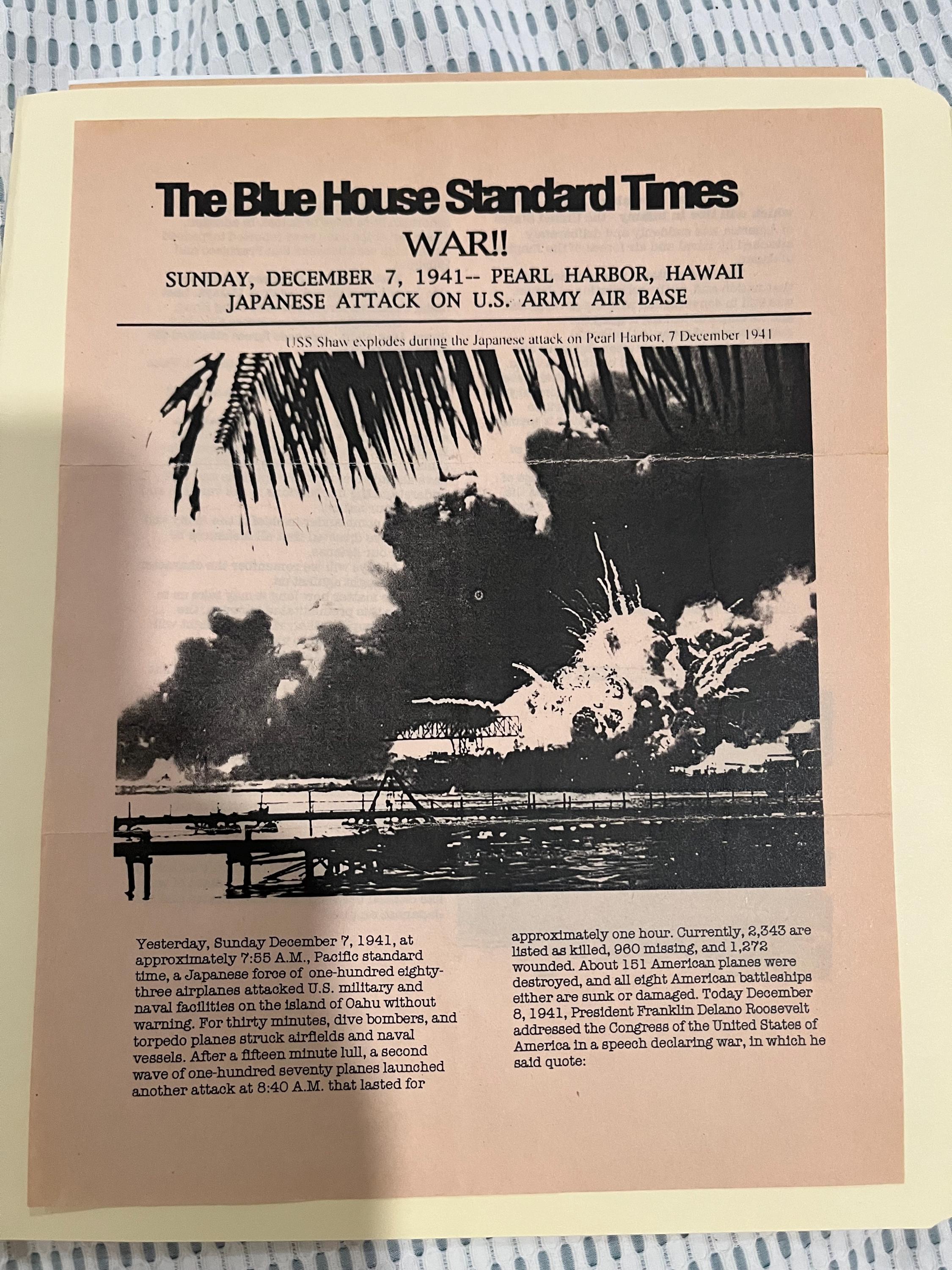 December 7 1941 Pearl Harbor - Etsy, image size:2250x3000