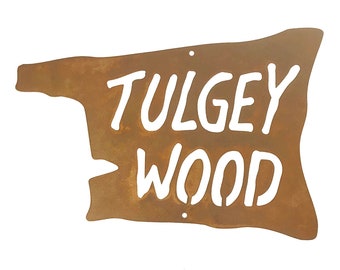 Tulgey Wood Wall Sign Alicia en el País de las Maravillas - Envío Gratis en EE. UU.