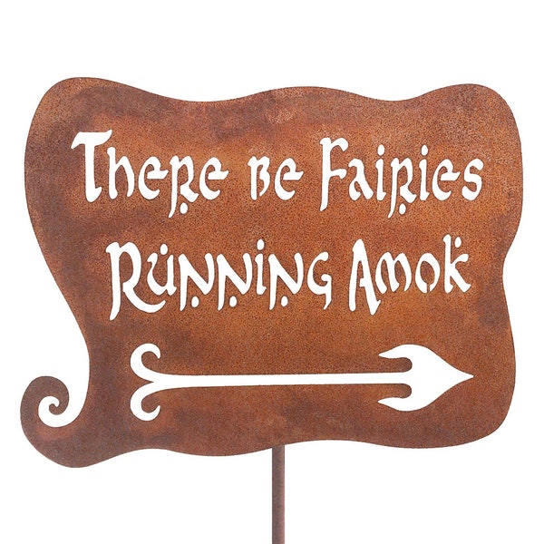 Fairy Garden Sign Etsy