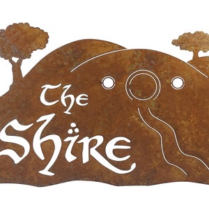 The Shire Hillside Wall Hanging Sign - Free Shipping in US