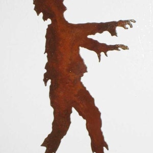 Zombie Profile Steel Refrigerator Magnet Free Shipping in US image 2