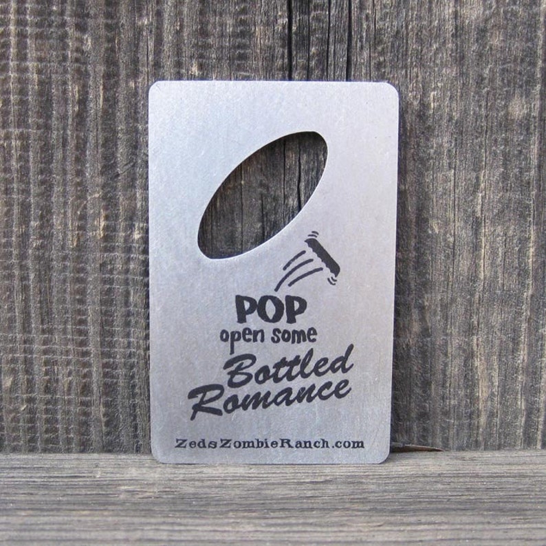 Bottled Romance Bottle Opener for Wallet FREE SHIPPING in US image 1