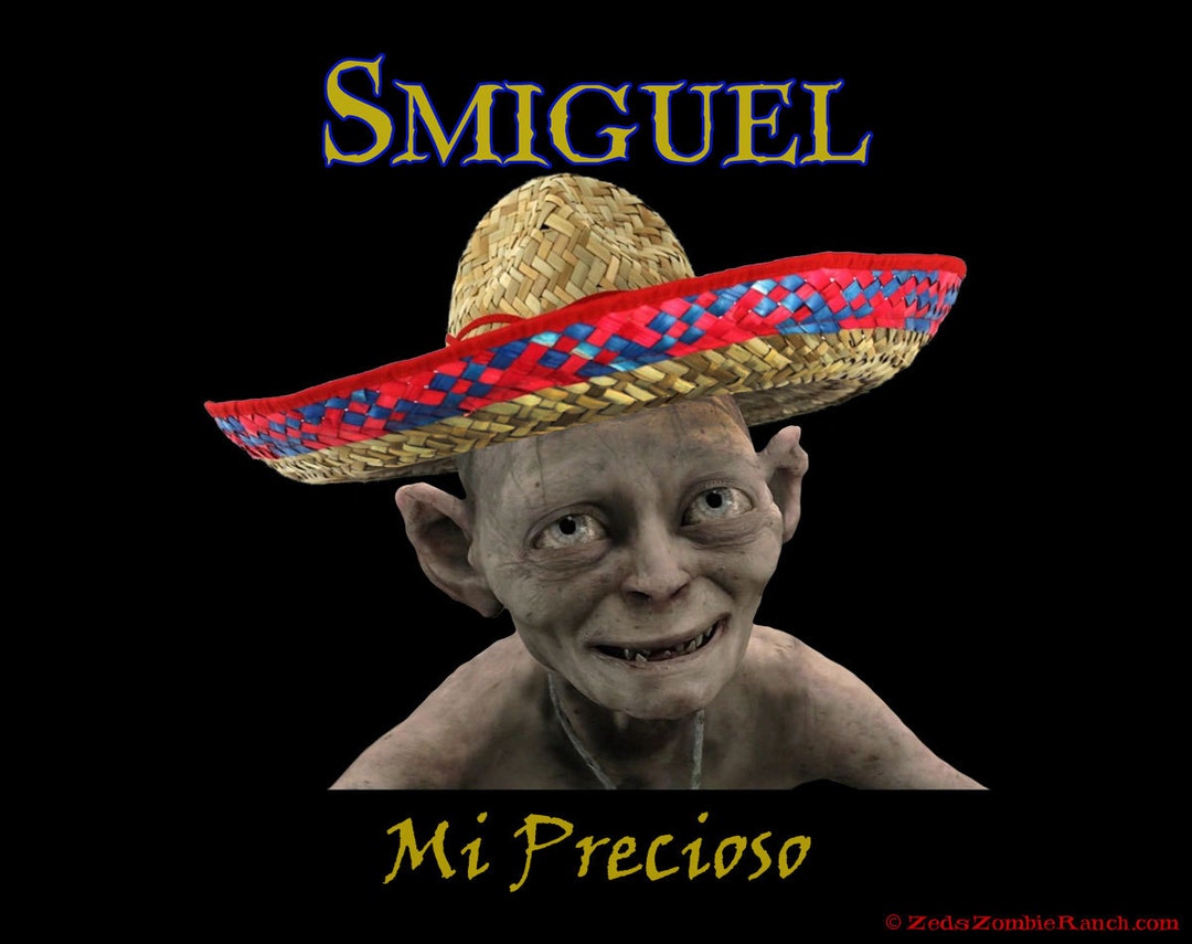 smiguel-mi-precioso-t-shirt-lord-of-the-rings-parody-free-shipping