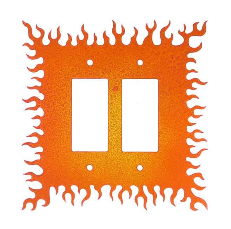 Double Switch Free Shipping in US Decorative Lightswitch Flames