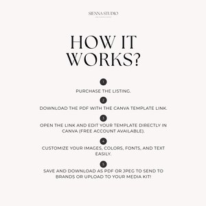 UGC Portfolio Canva Template – Editable Media Kit for Creators & Influencers | 16-Page UGC Presentation image 5